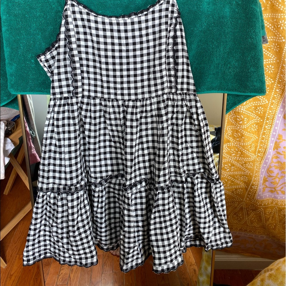 Gingham summer dress